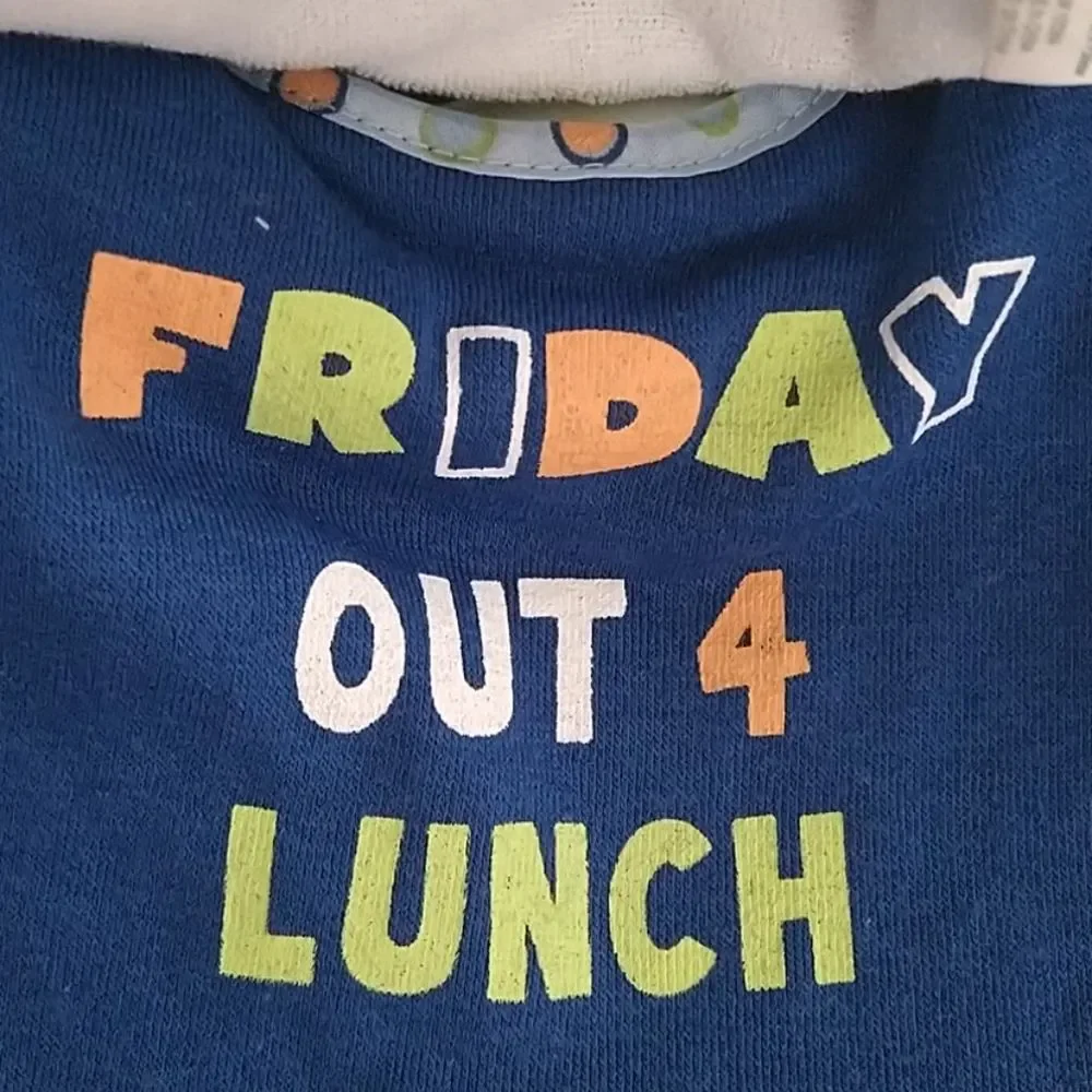 7 Bibs Week Set